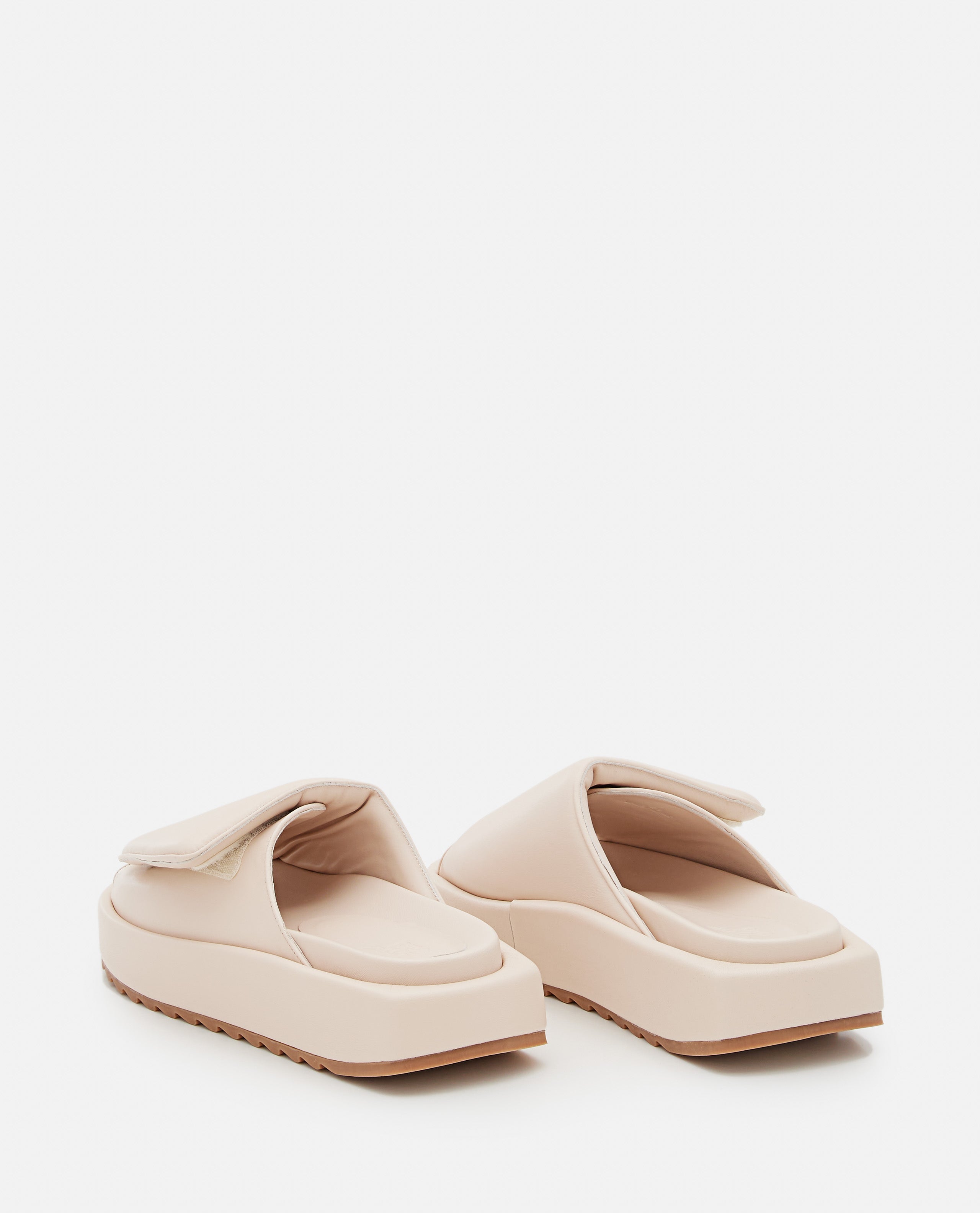 GIA BORGHINI Sandals Beige Lamb Leather