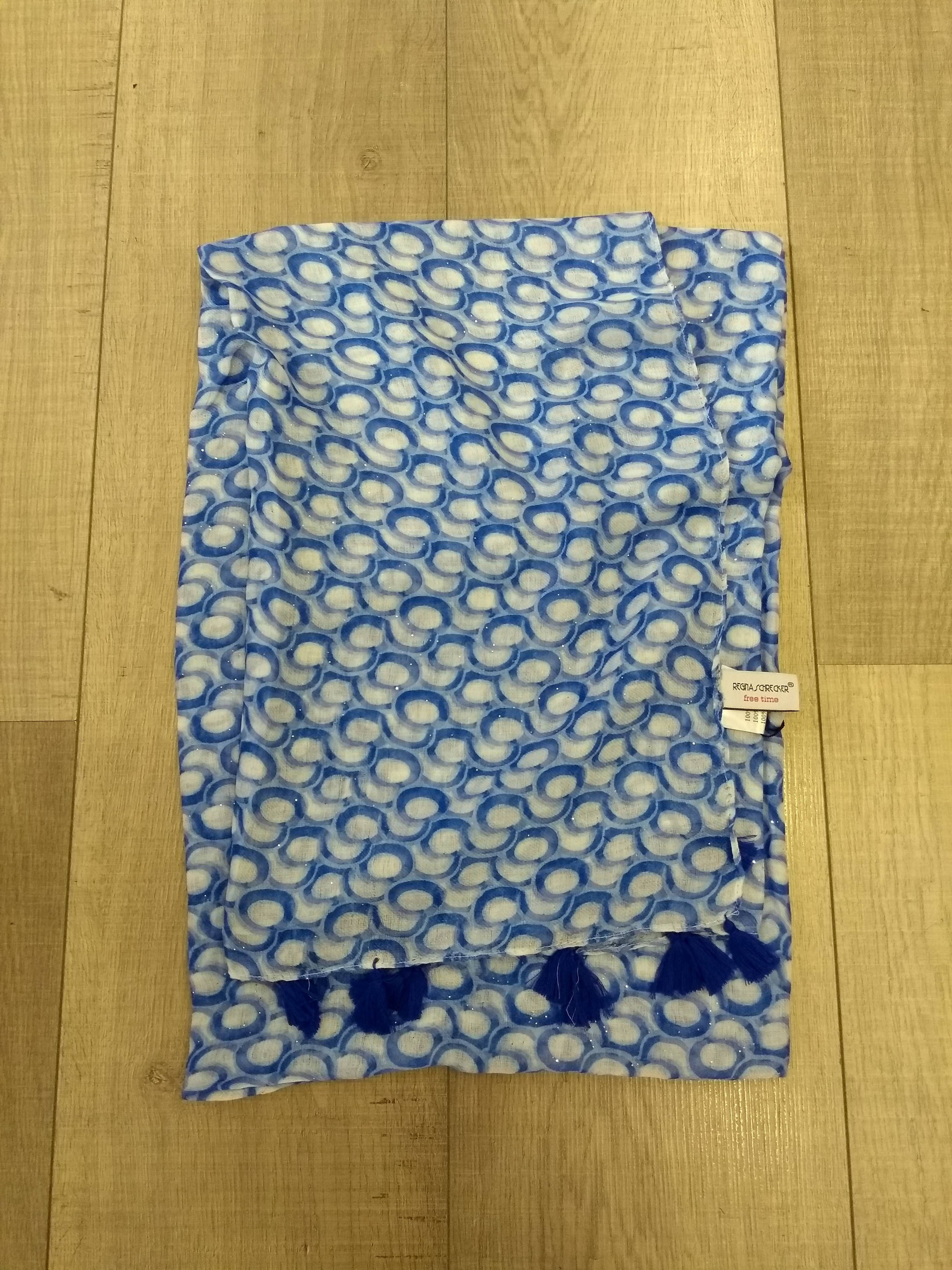 Palline Blue Acetate | Scarf