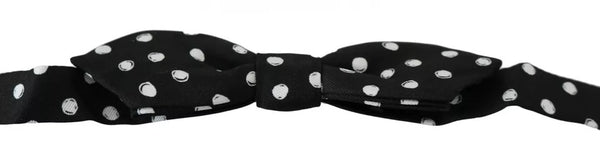 Dolce & Gabbana 100% Silk bow tie in black