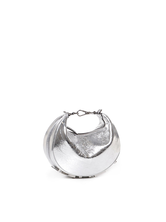 Fendi Bags Silver Lambskin