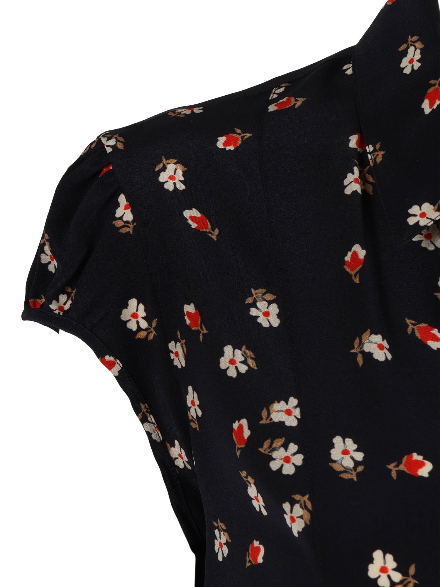 SHIRT Blue Silk