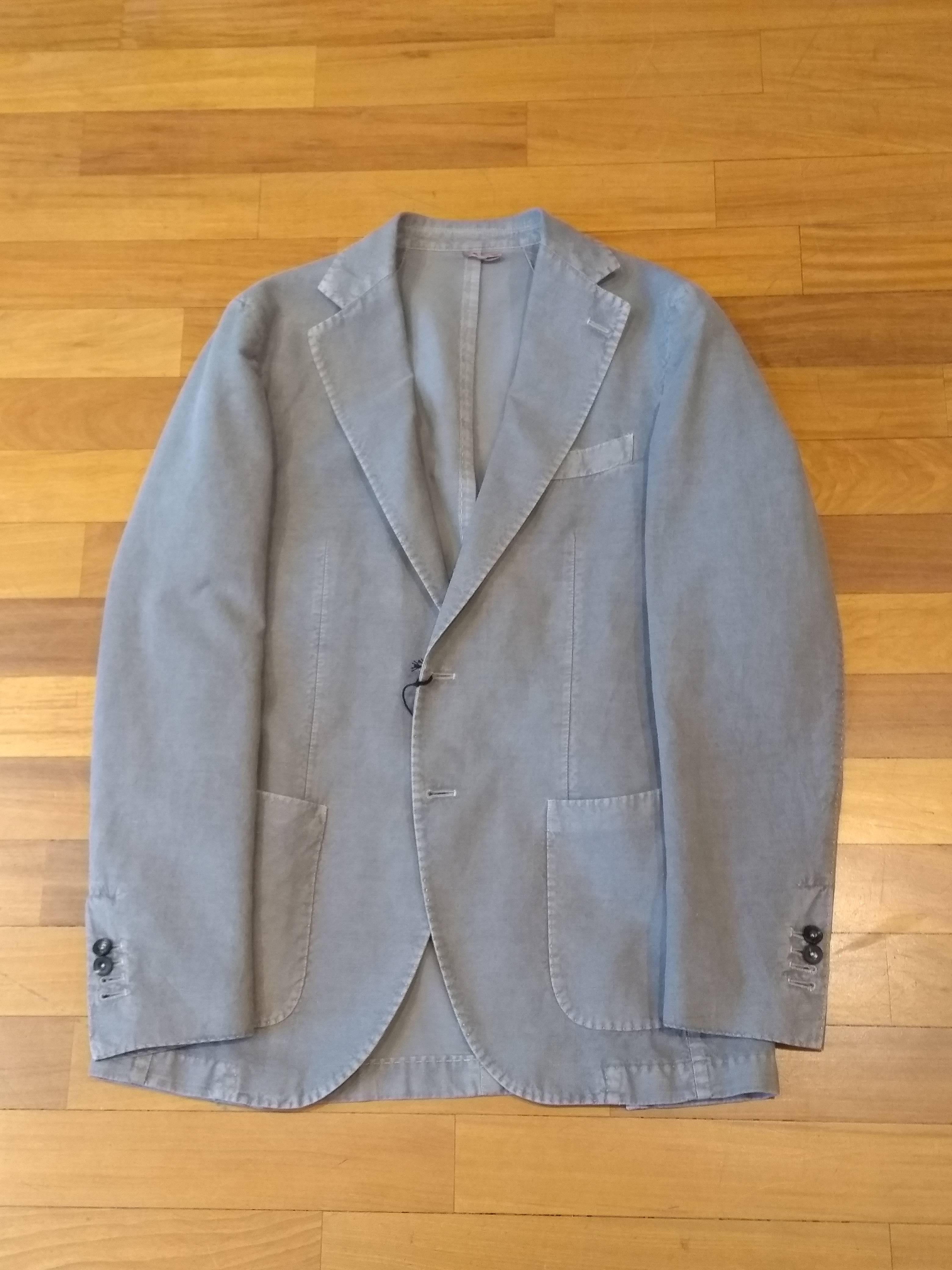 2 B. Regular T. Toppa Nude & Neutrals Cotton Linen Jacket