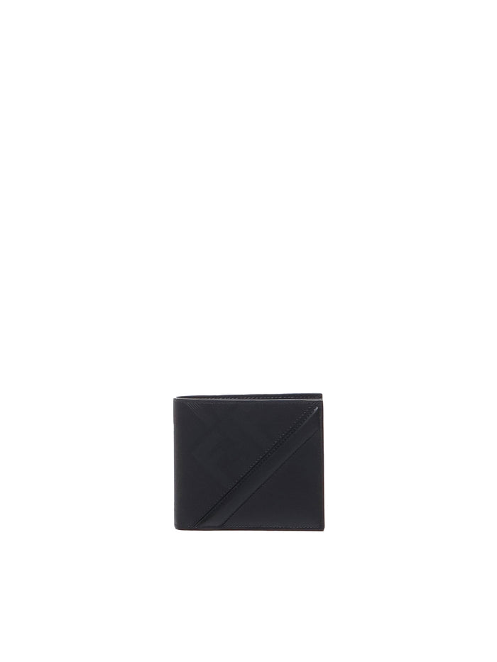 Fendi Wallets Black Calfskin