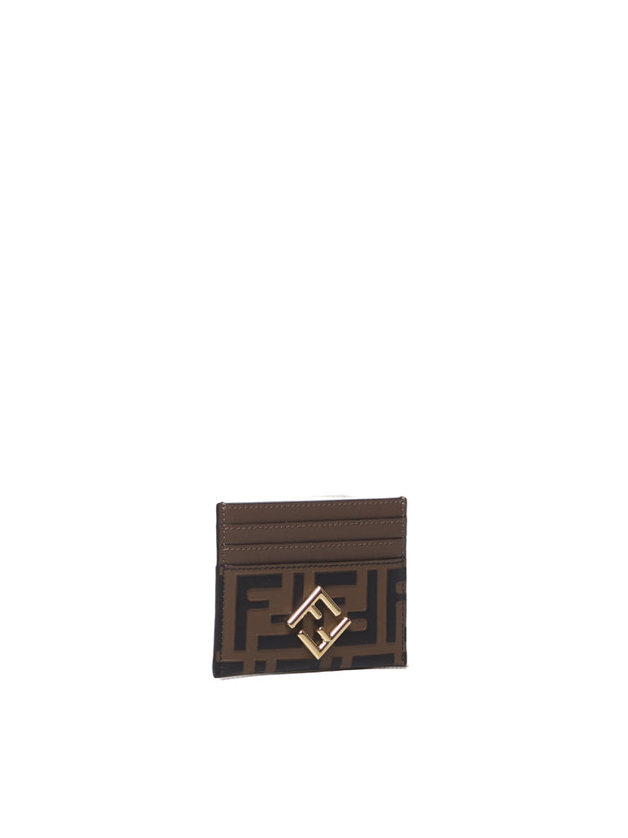 Fendi Wallets Brown Calfskin