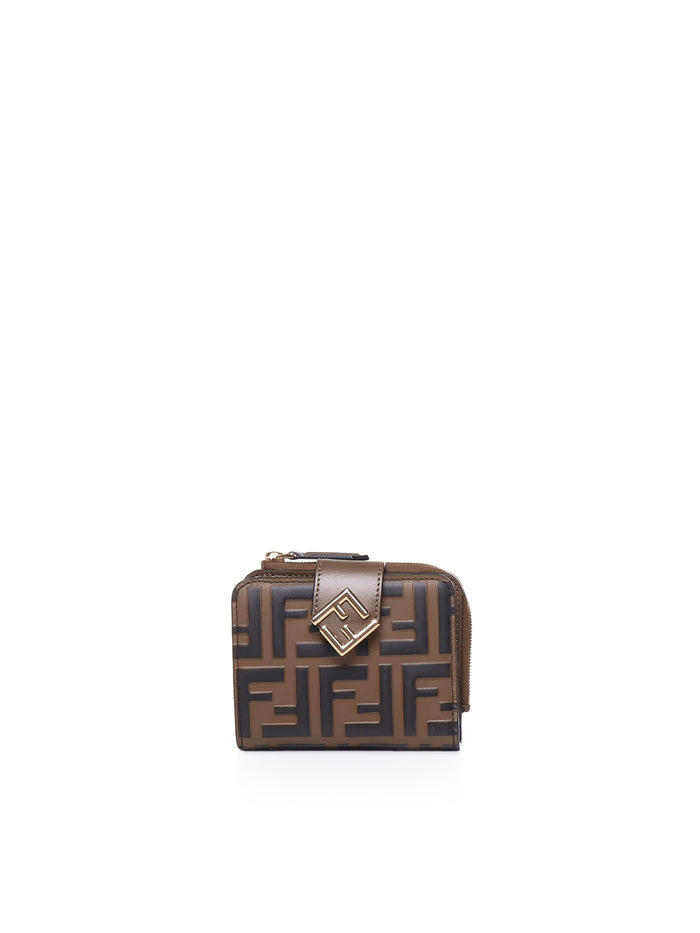 Fendi Wallets Brown Calfskin