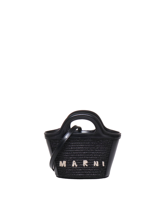 Marni Bags Black Raffia