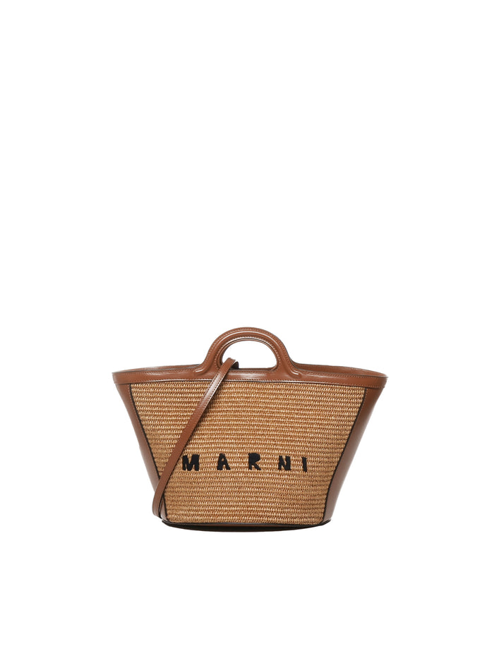 Marni Bags Raw Sienna Raffia
