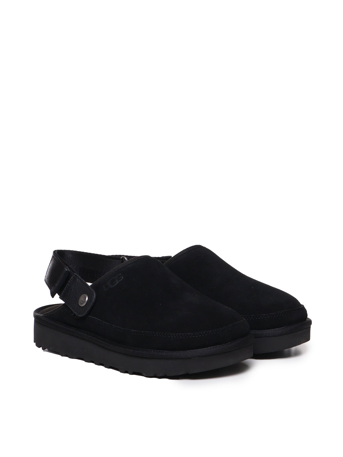Ugg Sandals Black Suede