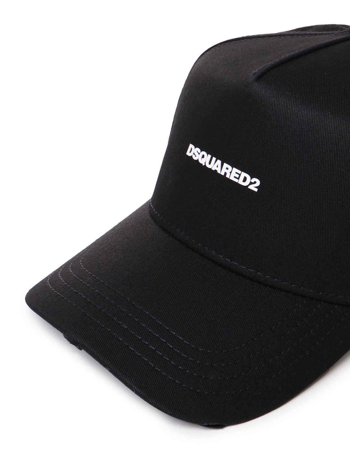 Dsquared2 Hats Black, White Cotton