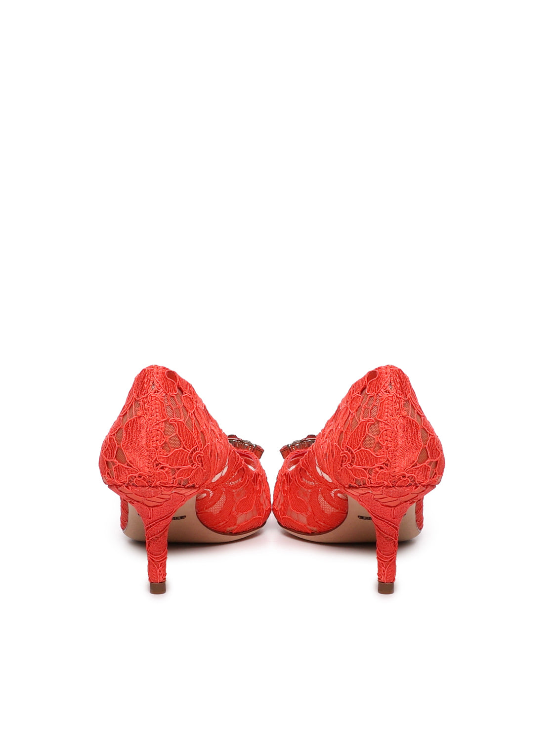 Dolce & Gabbana With Heel Coral Viscose