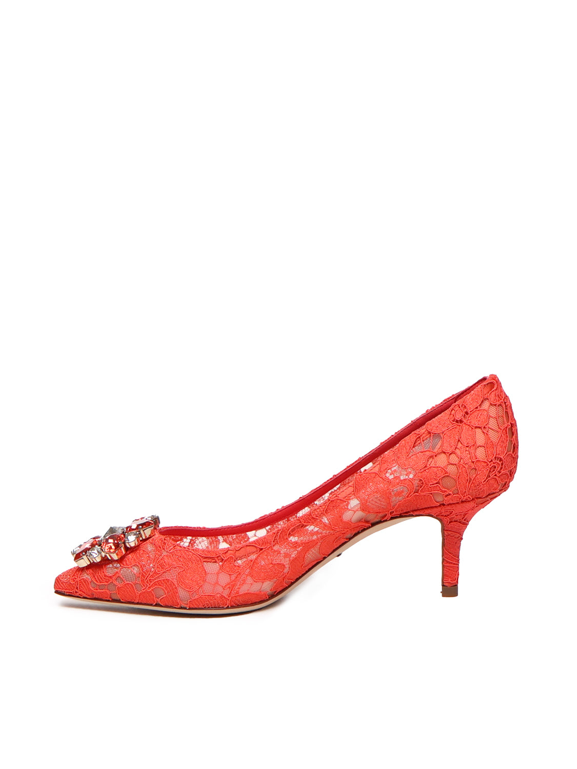 Dolce & Gabbana With Heel Coral Viscose
