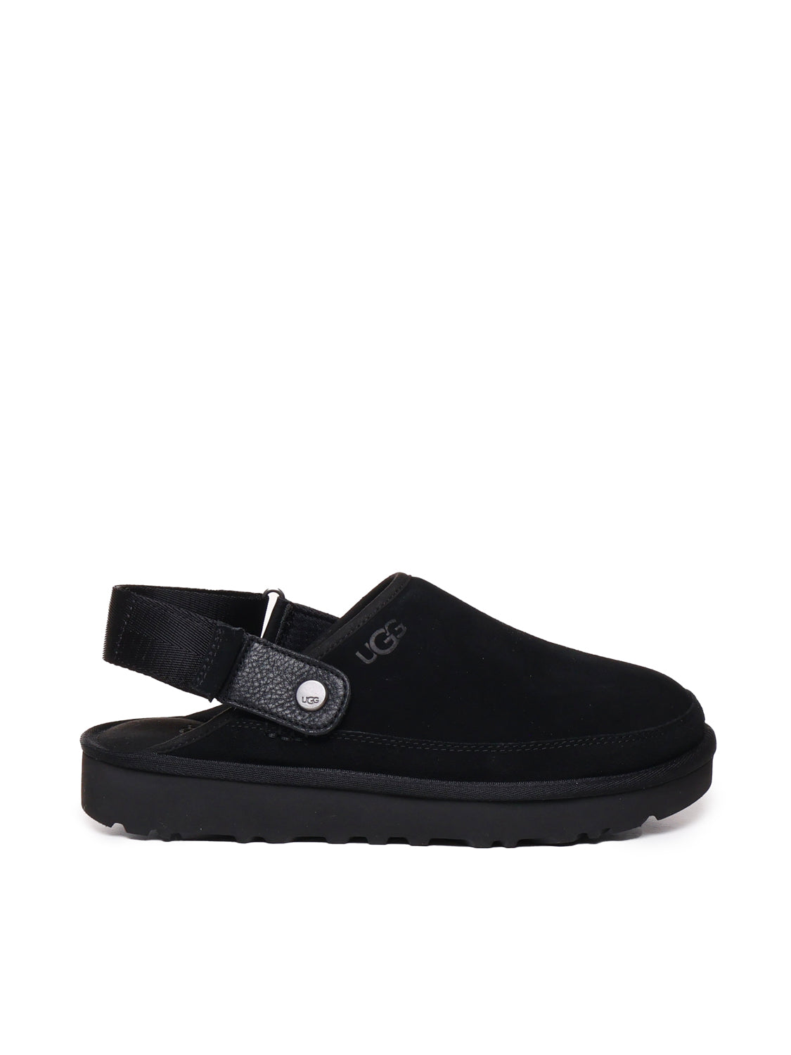 Ugg Sandals Black Suede