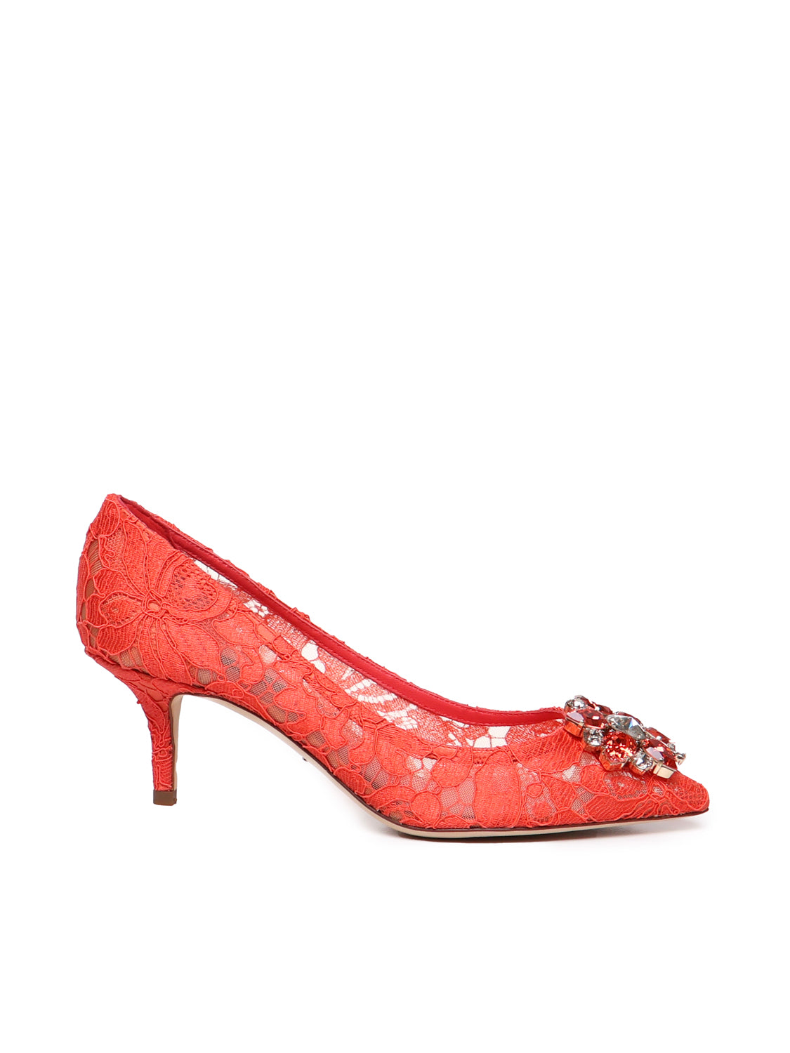 Dolce & Gabbana With Heel Coral Viscose