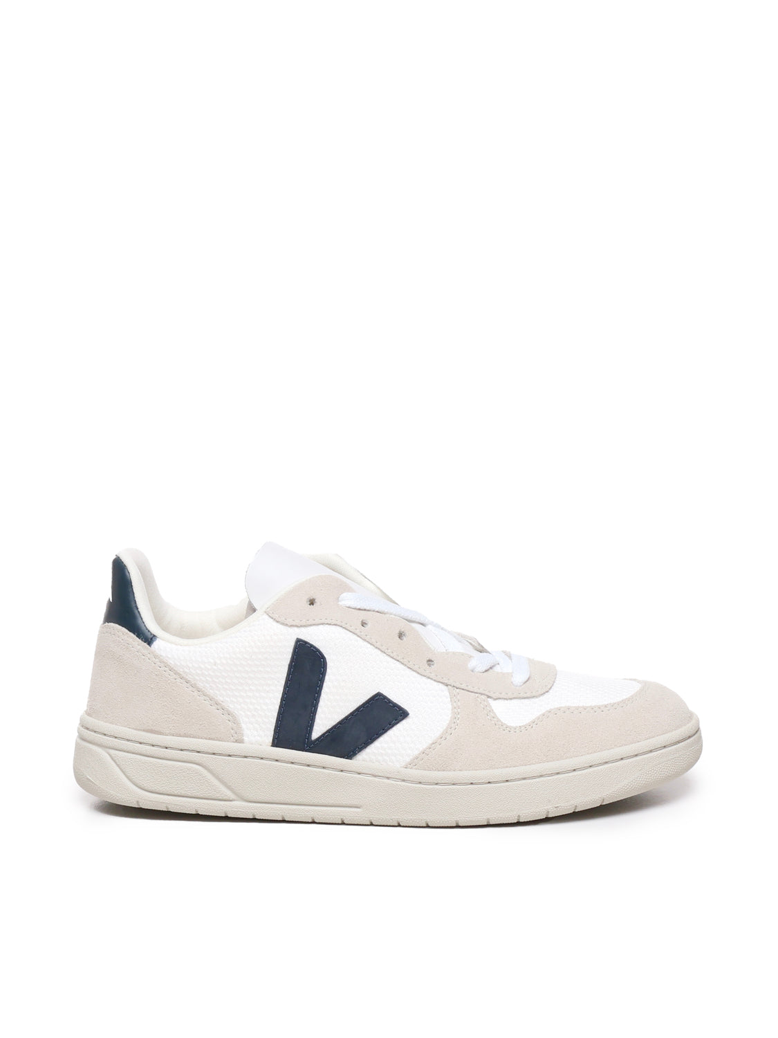Veja Sneakers White, Blue Calfskin