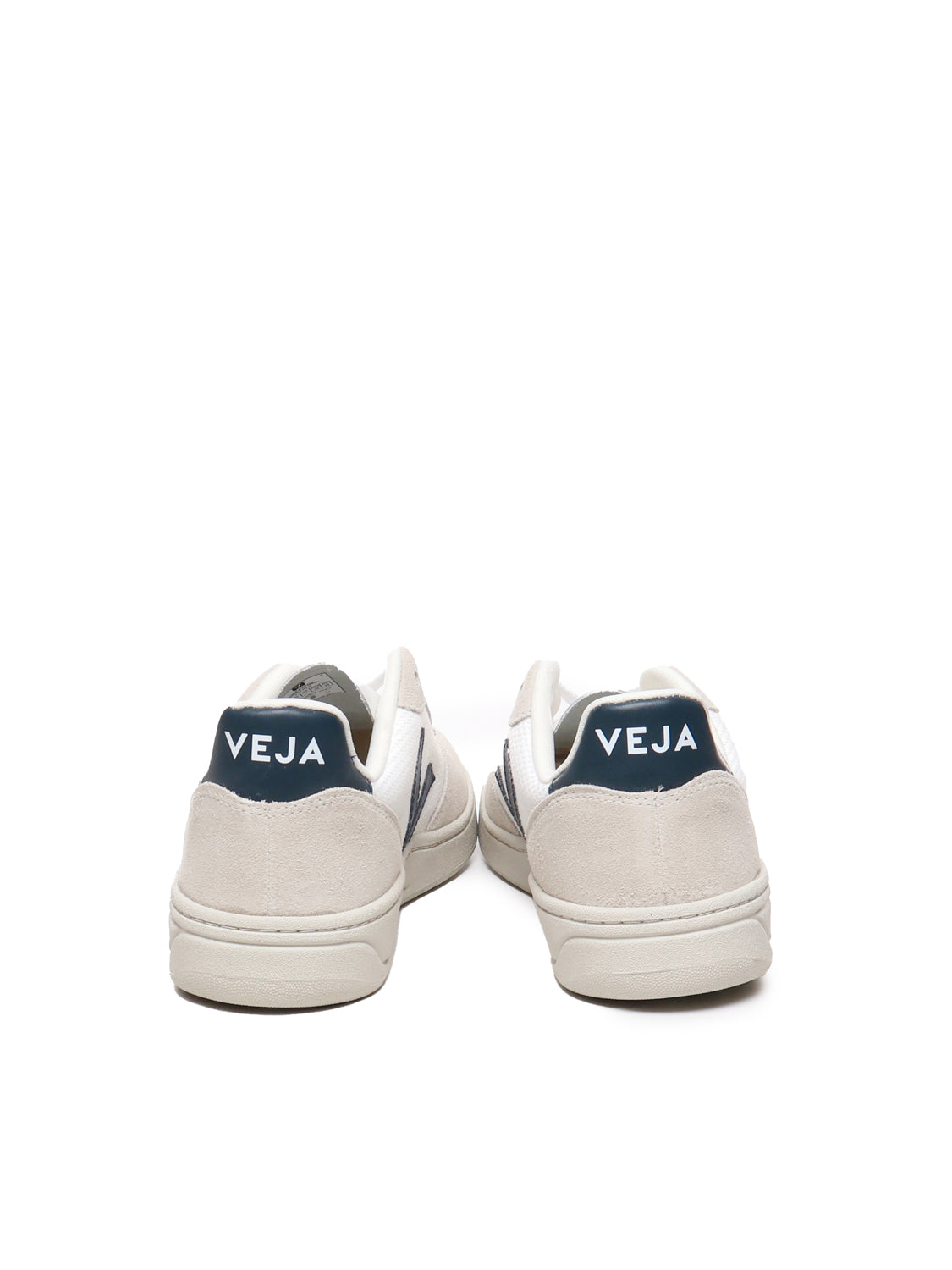Veja Sneakers White, Blue Calfskin