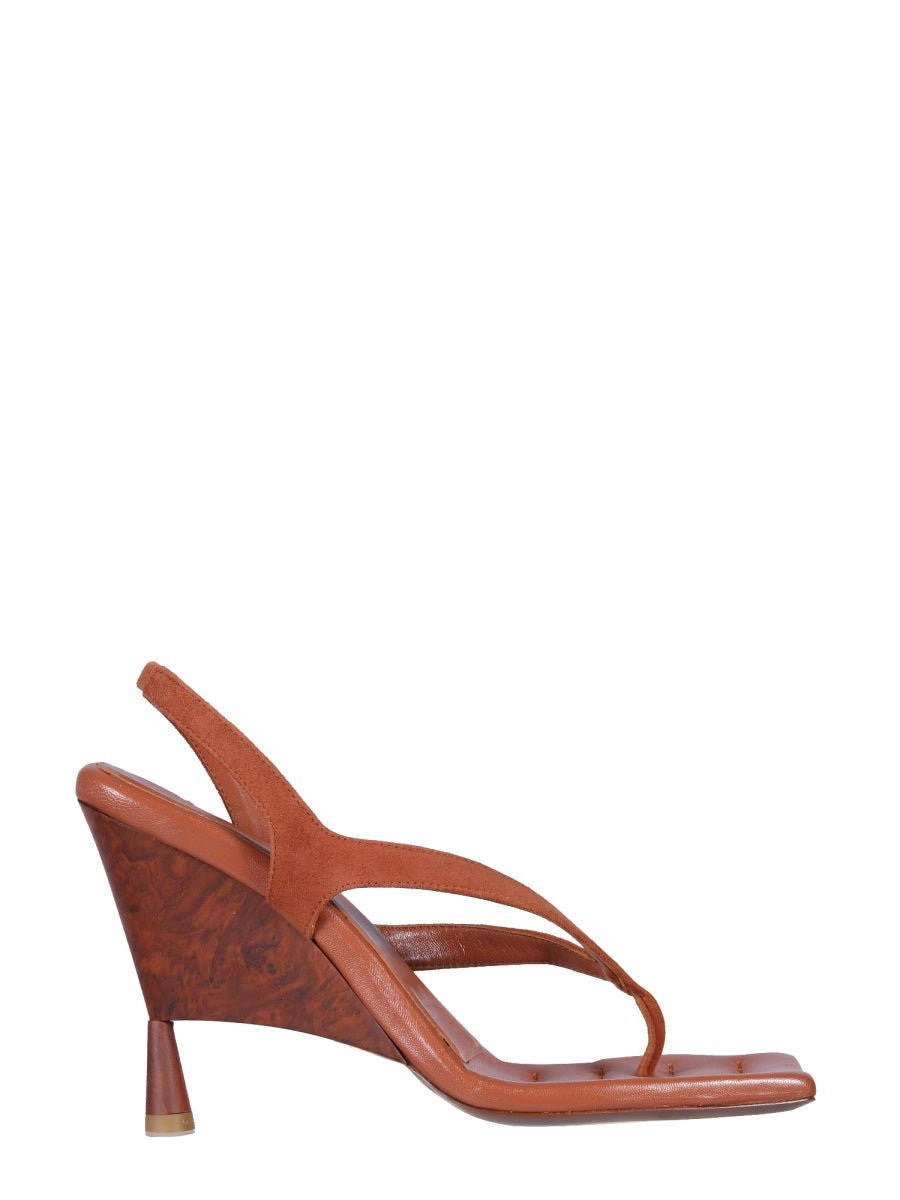 Rosie Footbed Brown Nappa Leather Shoe