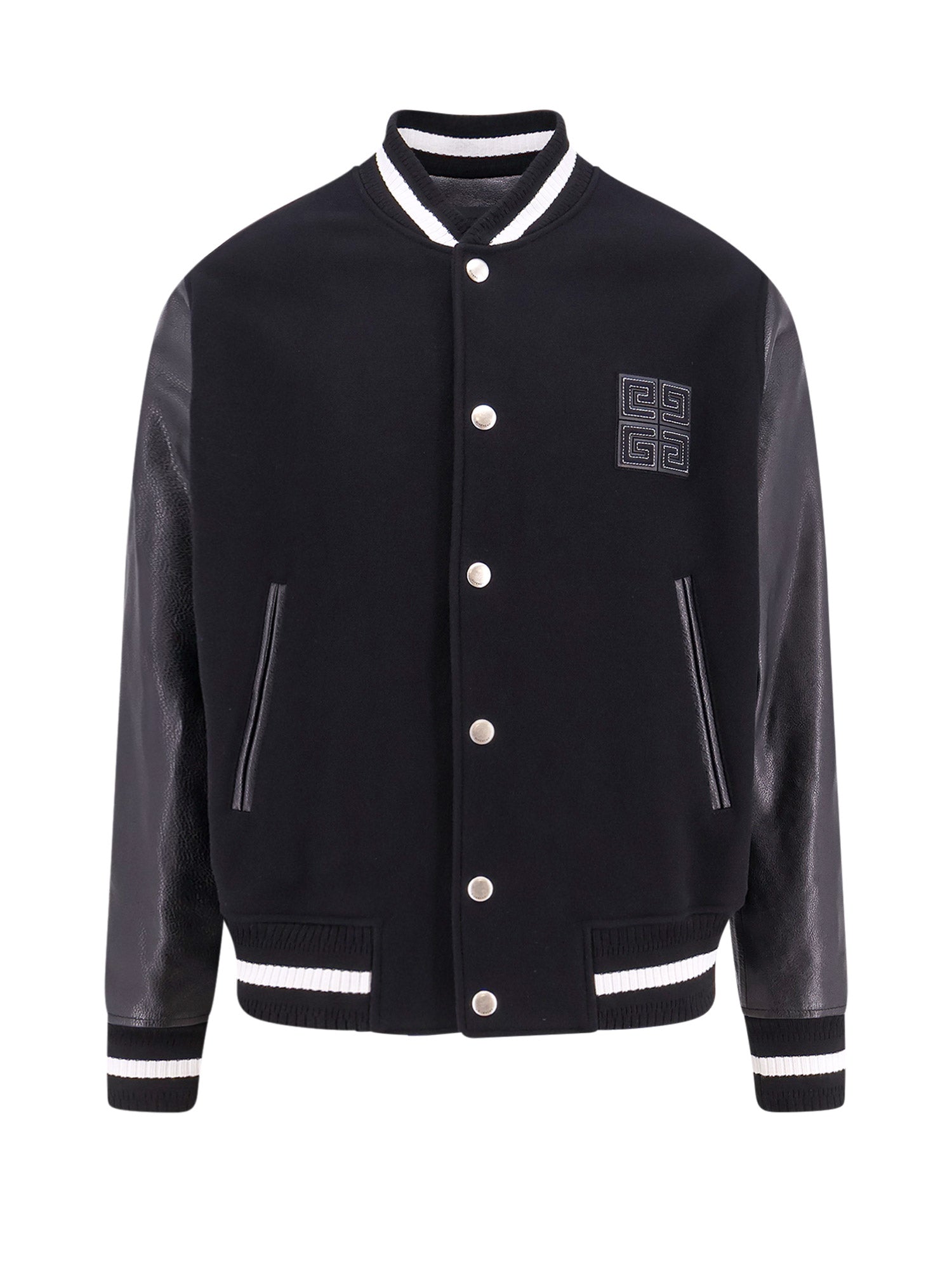 Givenchy Jackets Black Lana Poliammide/ Pelle