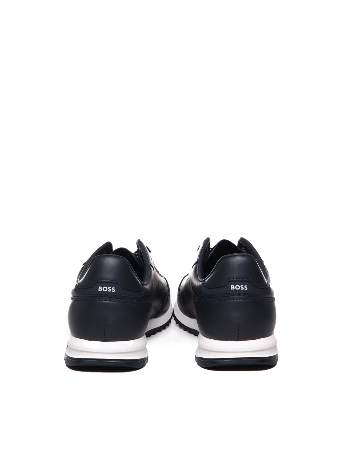 Boss Sneakers Blue Cowskin