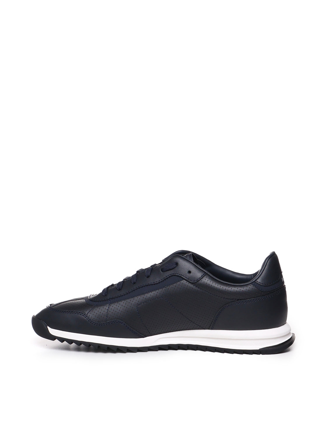 Boss Sneakers Blue Cowskin