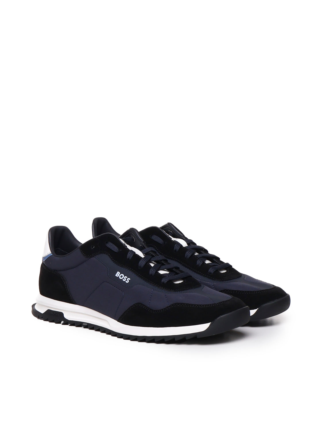 Boss Sneakers Blue Polyester
