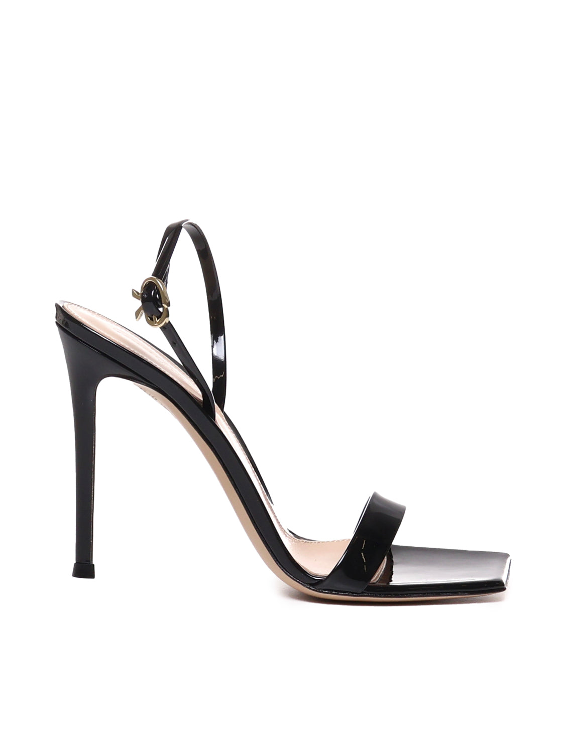 Gianvito Rossi Sandals Black Patent Leather