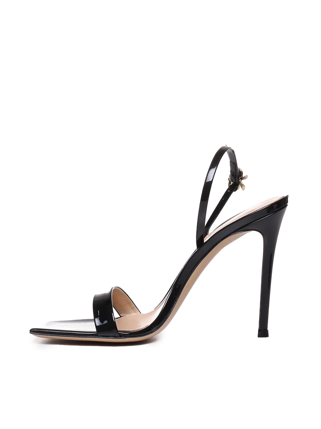 Gianvito Rossi Sandals Black Patent Leather