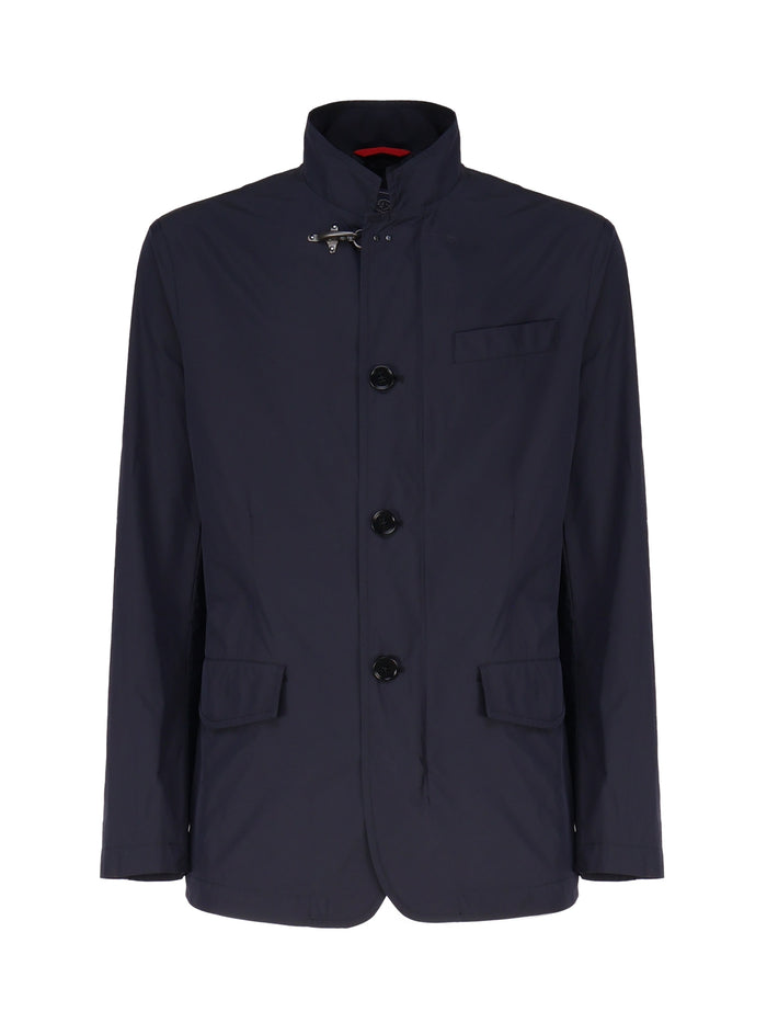 Fay Jackets Blue Polyamide