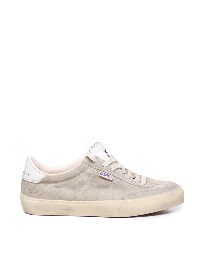 Golden Goose Sneakers Beige Suede