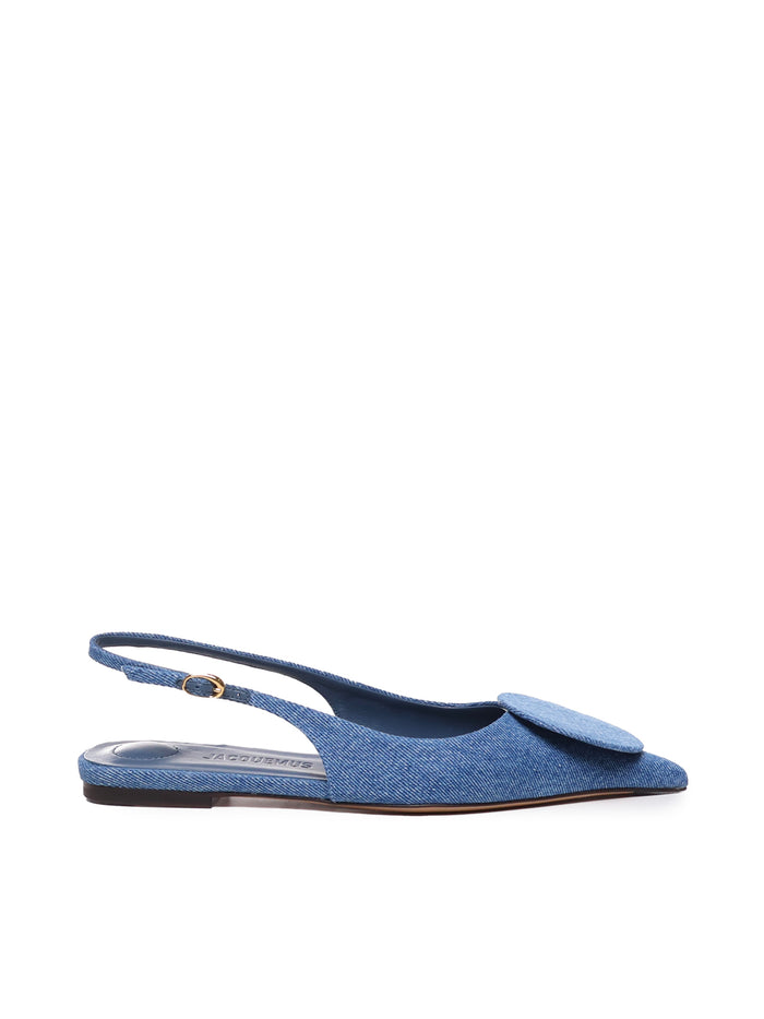 Jacquemus With Heel Blue Cotton