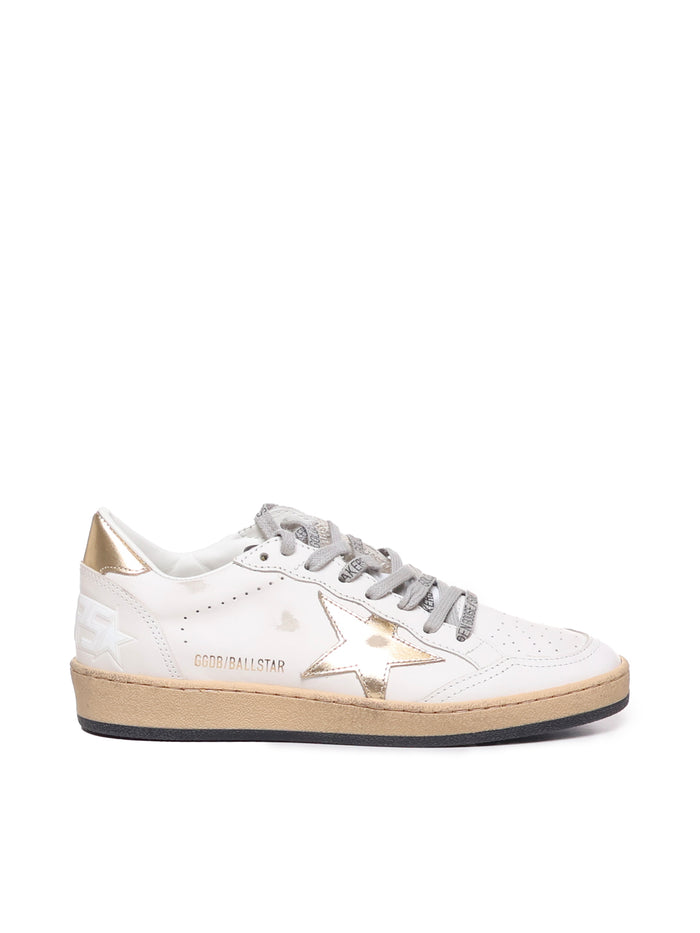 Golden Goose Sneakers White, Gold Cowskin