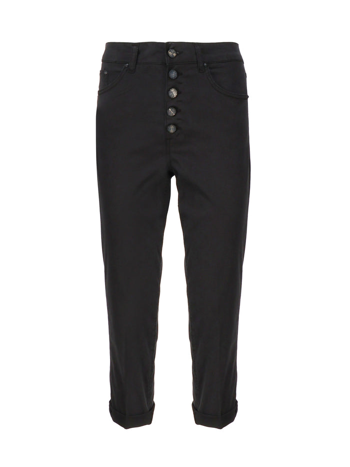 Dondup Jeans Black Cotton
