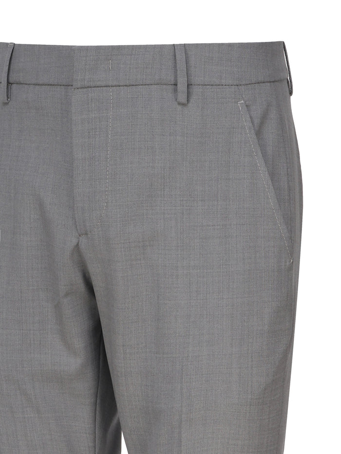 Dondup Rtw Grey Virgin Wool
