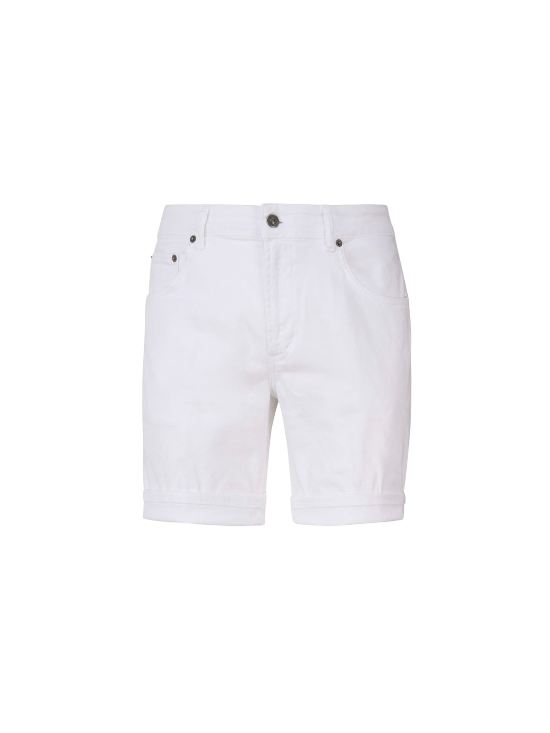 Dondup Shorts White Co Eme Ea
