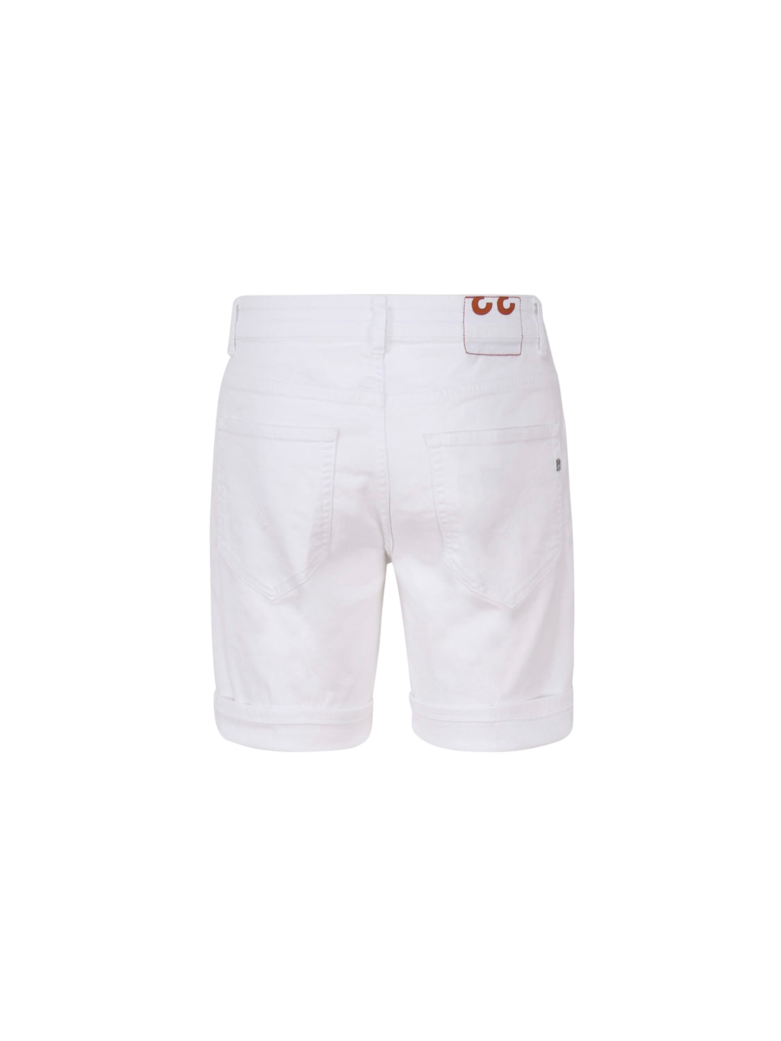 Dondup Shorts White Co Eme Ea