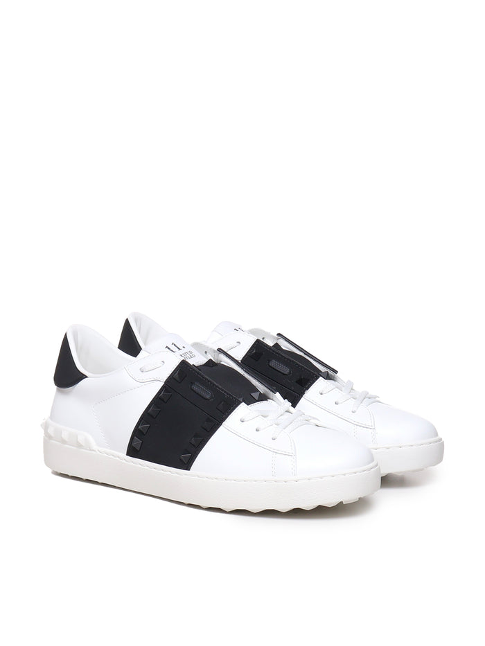 Valentino Garavani Sneakers White Calf Leather - Bos Taurus