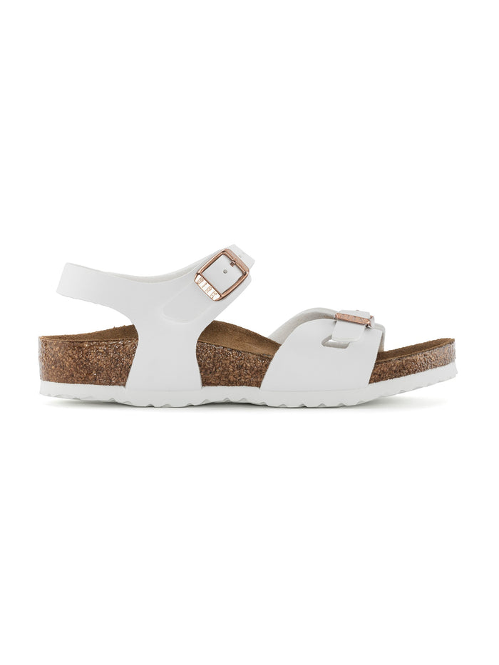 Rio Kids White Calf Leather Shoe