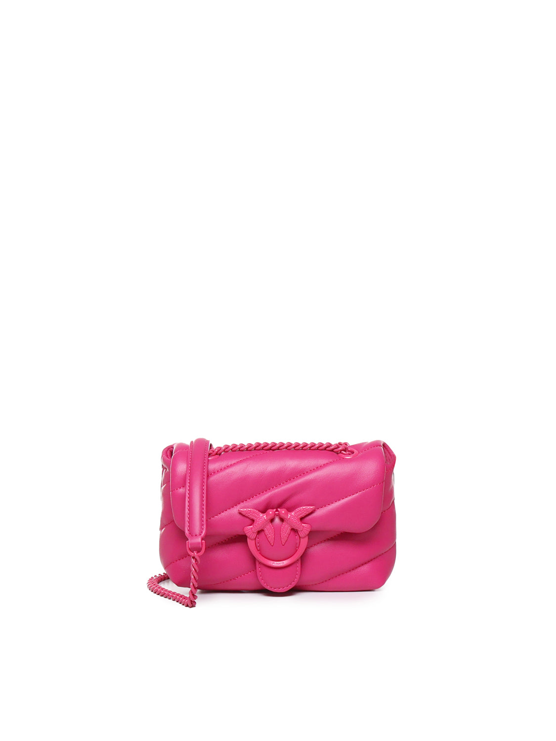 Pinko Bags Fuchsia Sheepskin