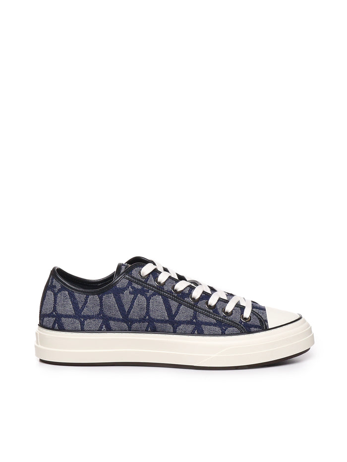 Valentino Garavani Sneakers Blue Cotton