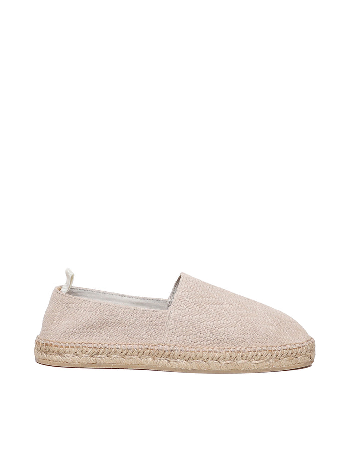Eleventy Flat Shoes Sand Calfskin
