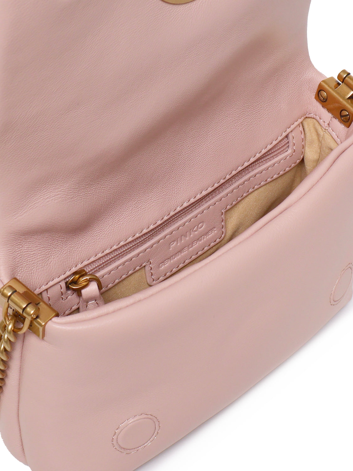 Pinko Bags Pink Sheepskin