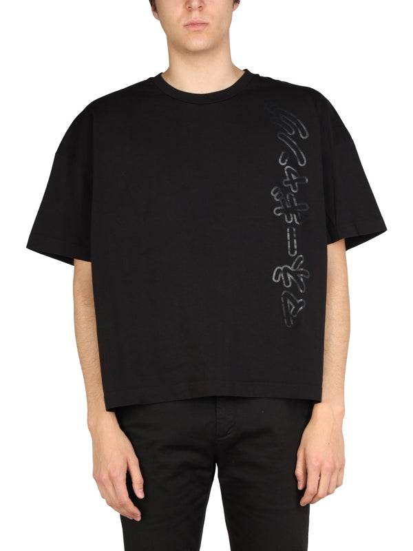 Oversized Fit T-Shirt Black Cotton T-shirts