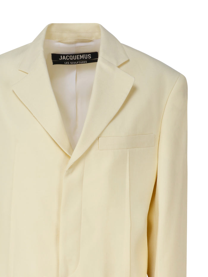 Jacquemus Jackets Yellow Viscose