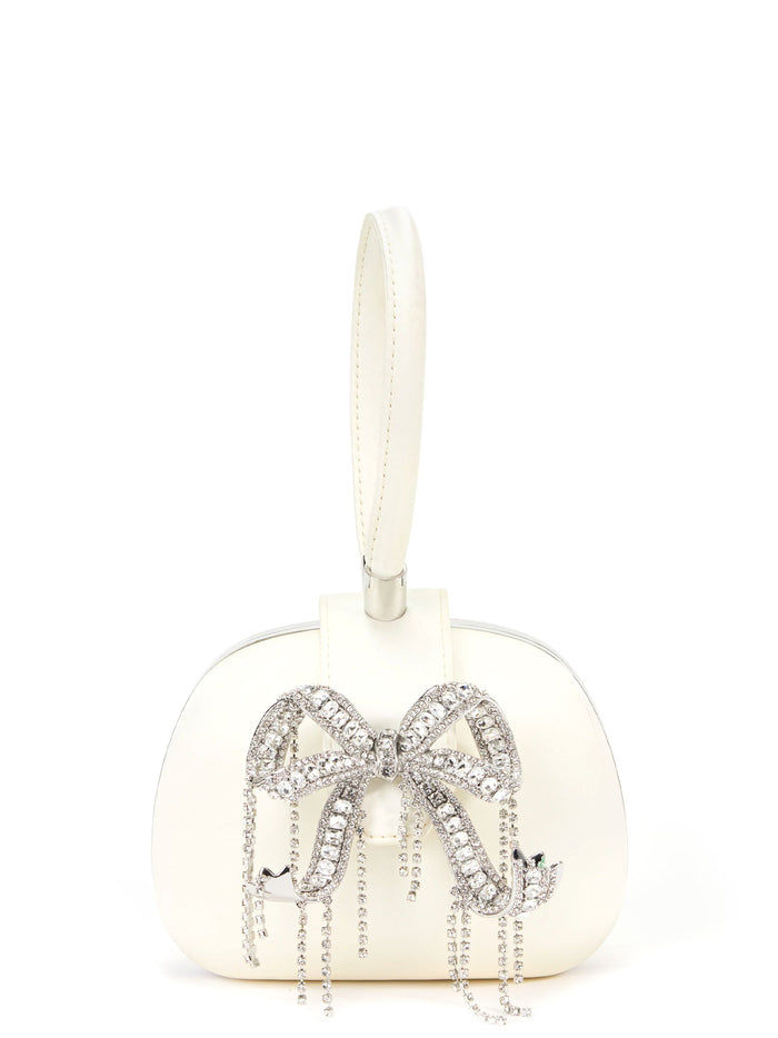 Self Portrait Bags White Poliestere Elastan