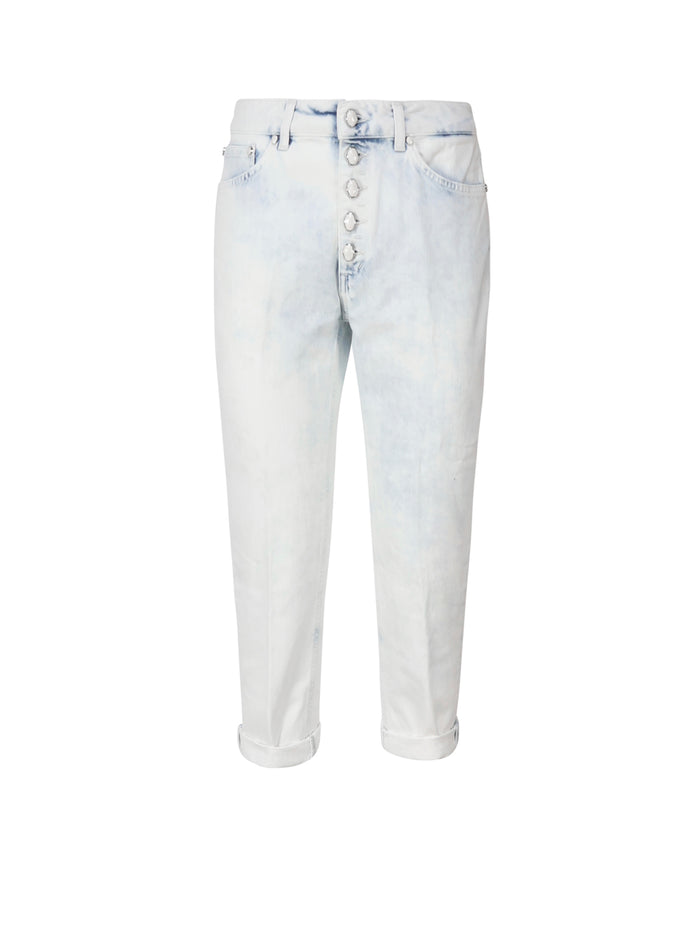 Dondup Jeans White Cotton
