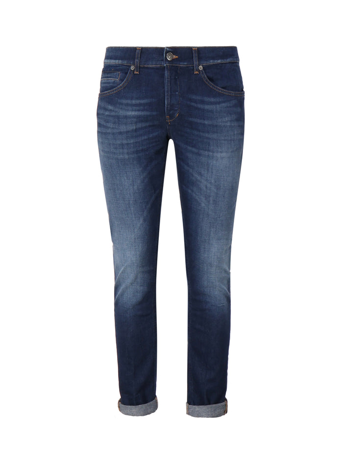 Dondup Jeans Blue Cotton