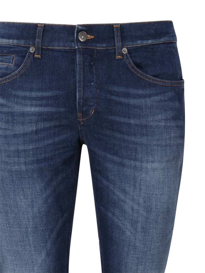 Dondup Jeans Blue Cotton