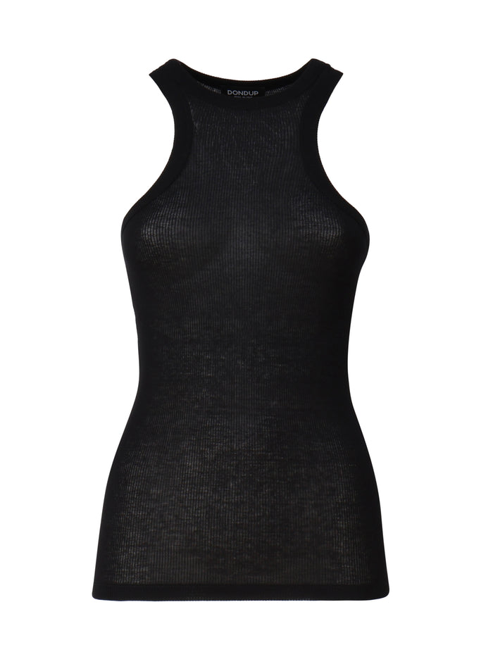 Dondup Top Black Cotton
