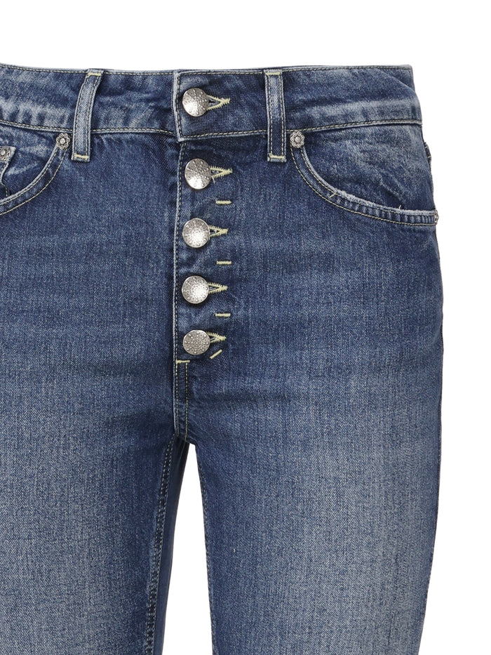 Dondup Jeans Blue Cotton