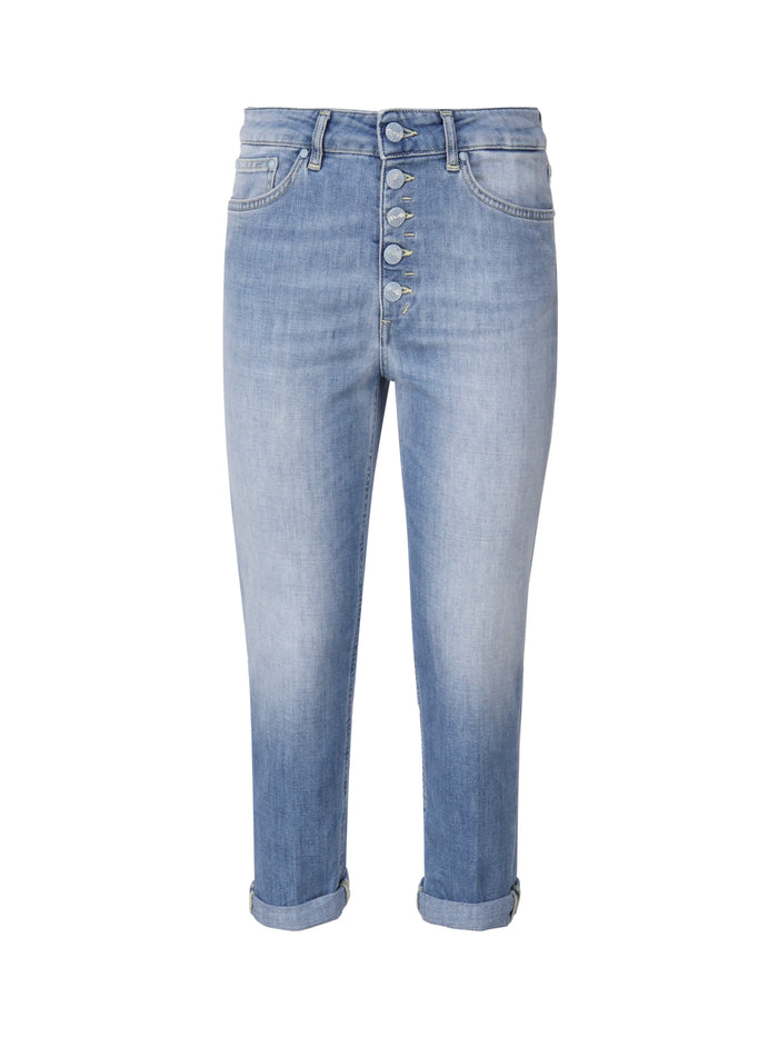 Dondup Jeans Blue Cotton