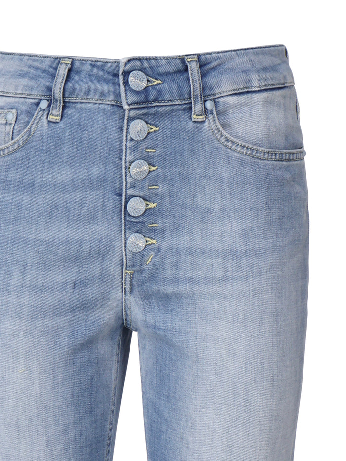 Dondup Jeans Blue Cotton